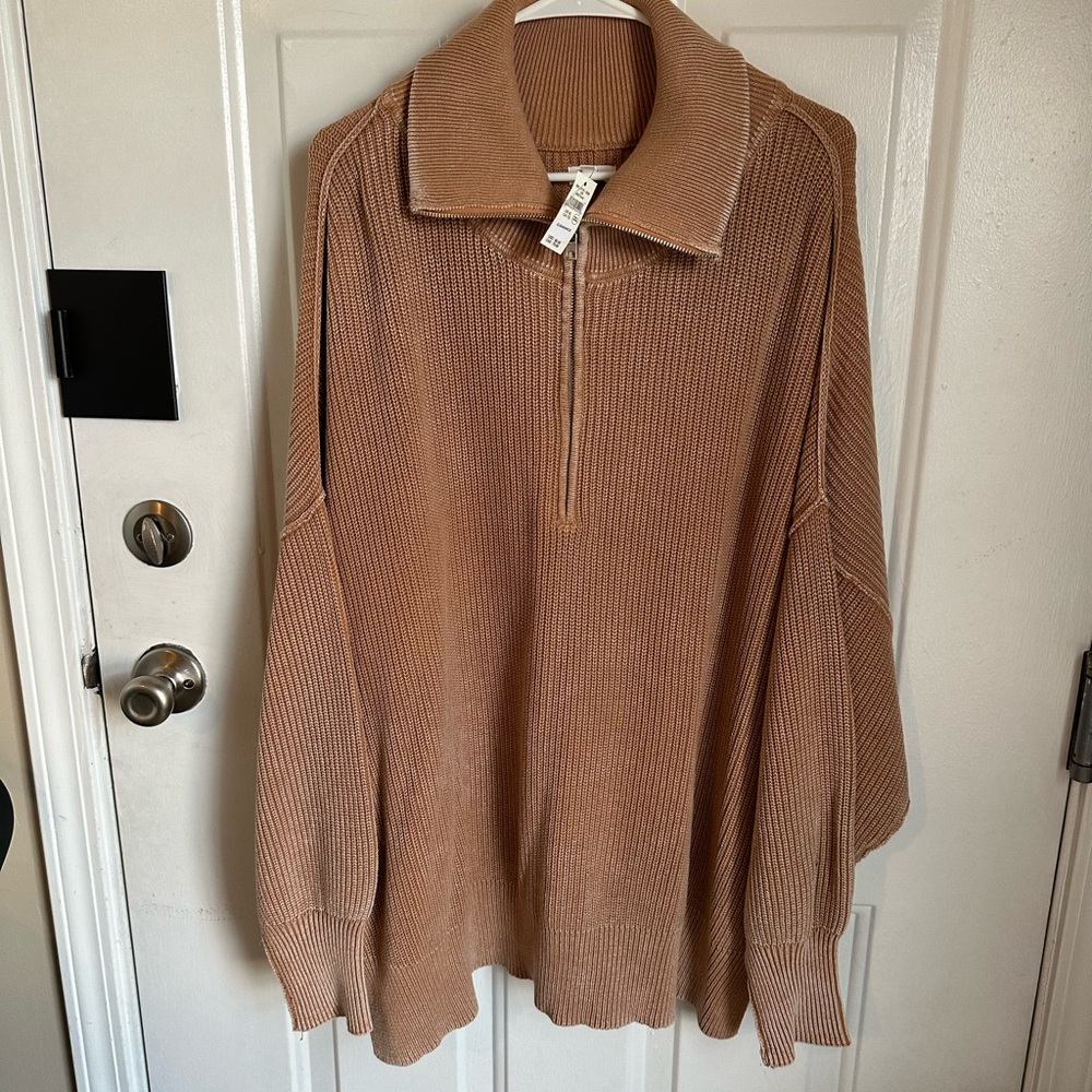 Aerie Quarter Zip Sweater